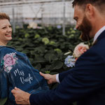 wat mag een bruid niet vergeten? een spijkerjasje van aim your wedding