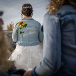 wie maakt een ontwerp voor op trouwjasje? Sabrina van Aim your wedding