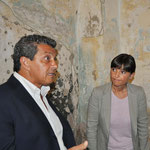 Il Sindaco di Palmanova Martines con il Presidente della Regione FVG Serracchiani