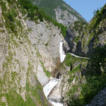 Wasserfall vor dem Holzgau