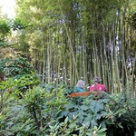 Bambus und viele Kunstwerke...
