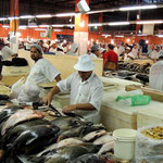 am Fischmarkt von Manaus