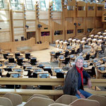 im schottischen Parlament