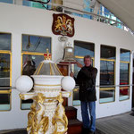 auf der königlichen Yacht Britannia