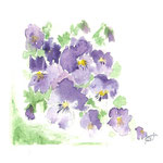 2010. Viooltjes, 8x8