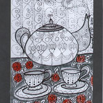 Postal by Rosa María Morató Roig. Reproducción: Tea Collection. 6€