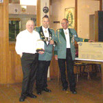 Sieger im Sonderschießen der Könige