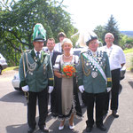 Die noch amtierenden Majestäten sowie Ehrengäste