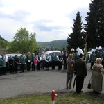 Einzug in das Schützenhaus