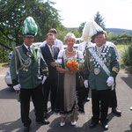 Die noch amtierenden Majestäten sowie Ehrengäste