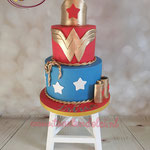 Wonderwoman taart 