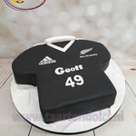 3D voetbalshirt taart