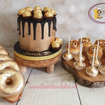 Sweettable goud en zwart