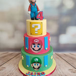 Mario 3 laags fondant