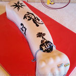 Tattoo taart