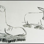 Bleistiftzeichnung Tiere