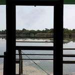 view from inside the boathouse - photo by Anthony Zois