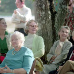 1975 :Elizabeth (front) with (L-R) Wendy & Jayne Haynes and Ella & Fred Winterfeldt at Myrtle Beach