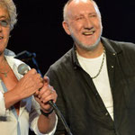 Pete with Roger Daltrey