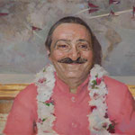 Meher Baba at Longchamps Restaurant, New York, 1956