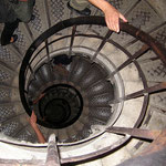 Internal staircase looking down