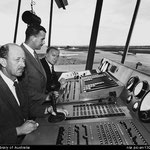 Air traffic control, Essendon Airport 1956