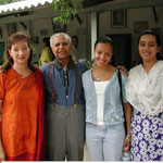 Cherie with Bhau Kalchuri