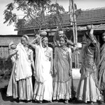 MSI Collection - ( L-R ) Margaret Craske, Kitty Davy (behind), Delia De Leon, Norina Matchabelli, Korshed Irani, Mehera Irani & Mani Irani.