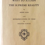 1972 Printing - Jacket cover