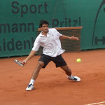 Viertelfinalist Rameez Junaid (TC Bad Homburg, HTV)