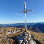 Unser zweiter Besuch beim Haderlauskögerl Gipfelkreuz