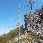  Wegverlauf entlang der Mauer