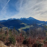 Der Blick auf die Haller Mauern war wunderschön