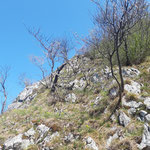  Wegverlauf entlang der Mauer