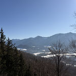 Während des Abstieges genossen wir noch ausgiebig das Panorama,...