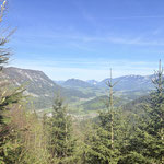 Je höher wir kamen, desto schöner wurden die Ausblicke auf das unter uns liegende Windischgarstner Becken zwischen Sengsengebirge und Warscheneckstock