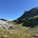 Kurz bevor wir die Wiesenlacke erreichten, gabelte sich der Weg erneut