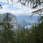 Zu unserer rechten tat sich oftmals ein schöner Blick auf Trisselwand und Altausseer See auf 