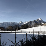 Schon jetzt bot sich eine schöne Aussicht ins Tote Gebirge