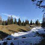 Etwa eine Stunde ab dem Großen Löckermoos erreichten wir die Ausläufer der Plankensteinalm