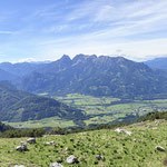Und immer wieder richtete sich unser Blick Richtung Gesäuse - diese Kulisse macht die Tour auf den Grabnerstein einzigartig!