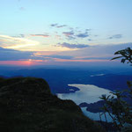  Sonnenuntergang über dem Mondsee