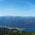  Panorama bei der Gipfelstation am nächsten Morgen