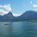  Am Ufer des Wolfgangsees vor der Bahnabfahrt