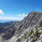  Nochmal der Blick zurück - der Südostgrat ist hier etwas zu erkennen