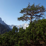 Ausblick während des Aufstieges