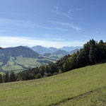 Während des Abstieges ließ sich noch ausgiebig das Panorama genießen