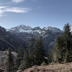 ... und wandten uns lieber dem wundervollen Panorama auf Scheiblingstein und Kleinen Pyhrgas zu