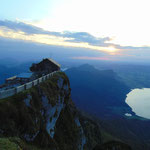  Himmelspfortenhütte beim Sonnenuntergang