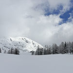 Ein besonderer Blickfang: Der Traweng im Schneekleid